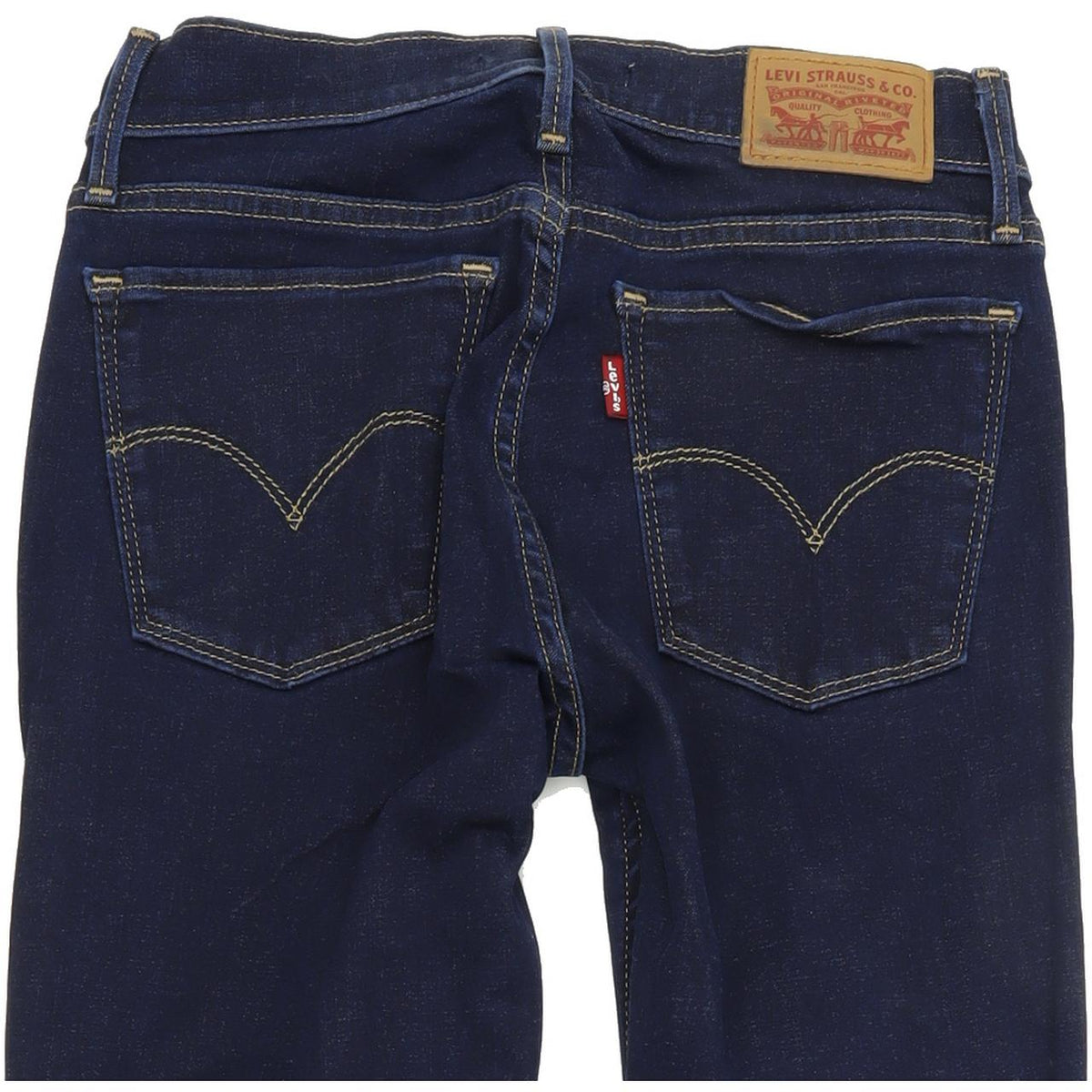 Levi's 710 Women Blue Skinny Slim Stretch Jeans W26 L32