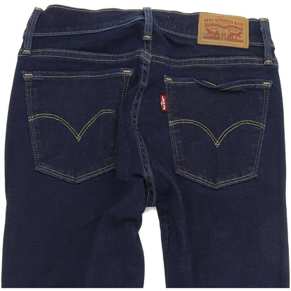 Levi's 710 Women Blue Skinny Slim Stretch Jeans W26 L32