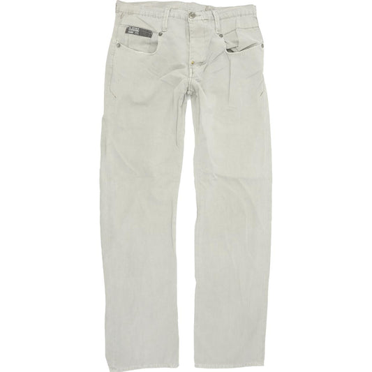 G-Star Blade Kraft Men Grey Straight Regular Chino Jeans W29 L32
