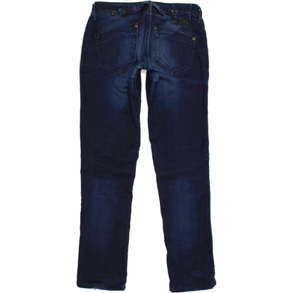 G-Star Midge Women Blue Straight Slim Stretch Jeans W30 L32