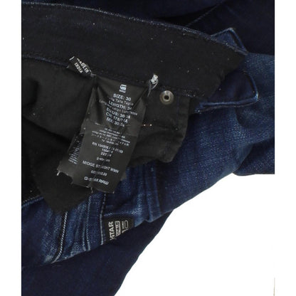 G-Star Midge Women Blue Straight Slim Stretch Jeans W30 L32