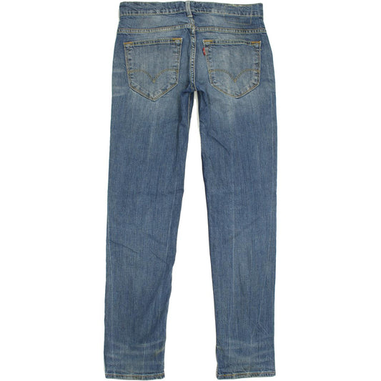 Levi's 519 Men Blue Tapered Slim Stretch Jeans W30 L32
