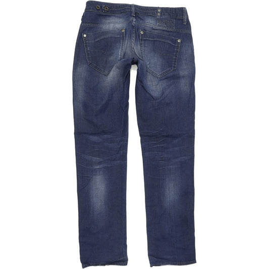 G-Star Midge Men Blue Straight Regular Stretch Jeans W31 L32