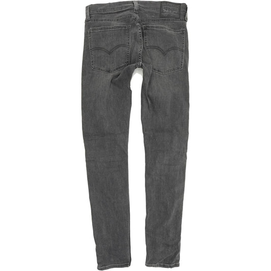 Levi's 519 Men Grey Skinny Slim Stretch Jeans W31 L34