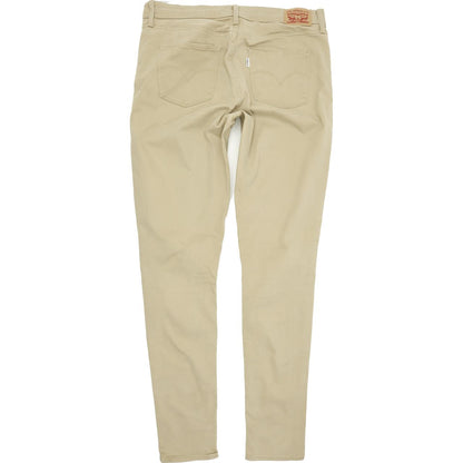 Levi's 311 Women Beige Skinny Slim Stretch Jeans W30 L34