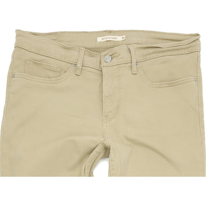 Levi's 311 Women Beige Skinny Slim Stretch Jeans W30 L34