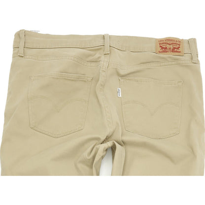 Levi's 311 Women Beige Skinny Slim Stretch Jeans W30 L34