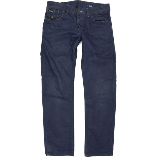 G-Star Men Blue Straight Regular Jeans W31 L32