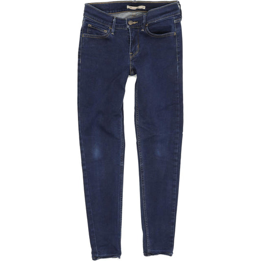 Levi's 710 Women Blue Skinny Slim Stretch Jeans W27 L27