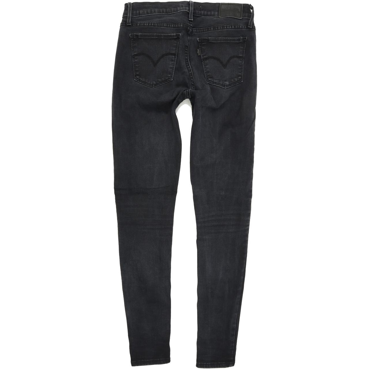 Levi's 710 Women Black Skinny Slim Stretch Jeans W28 L30