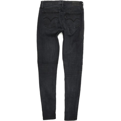 Levi's 710 Women Black Skinny Slim Stretch Jeans W28 L30