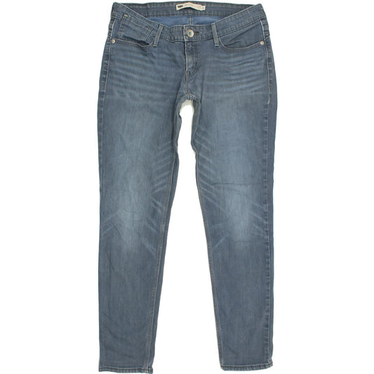 Levi's Demi Curve Women Blue Skinny Slim Stretch Jeans W31 L32