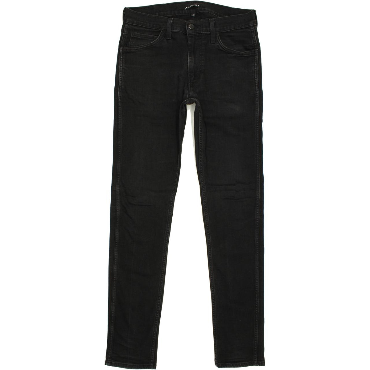 Levi's Line 8 Women Black Skinny Slim Stretch Jeans W32 L34