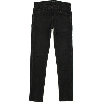 Levi's Line 8 Women Black Skinny Slim Stretch Jeans W32 L34