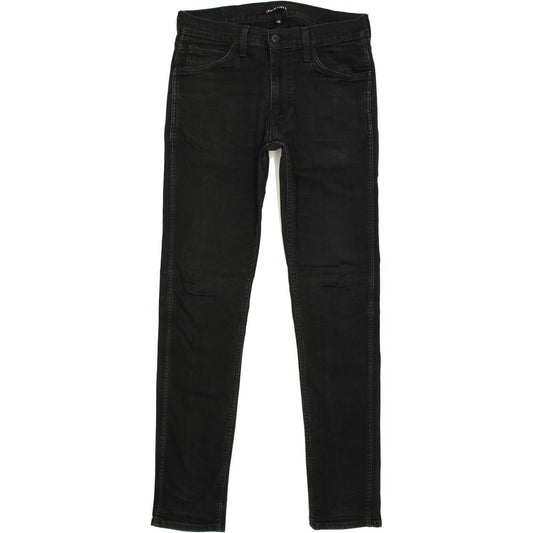 Levi's Line 8 Women Black Skinny Slim Stretch Jeans W32 L34