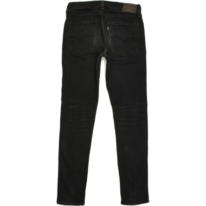 Levi's Line 8 Women Black Skinny Slim Stretch Jeans W32 L34