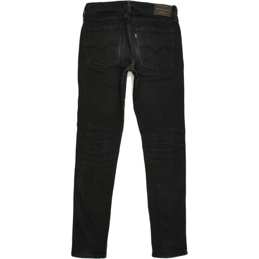 Levi's Line 8 Women Black Skinny Slim Stretch Jeans W32 L34