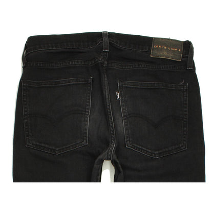 Levi's Line 8 Women Black Skinny Slim Stretch Jeans W32 L34