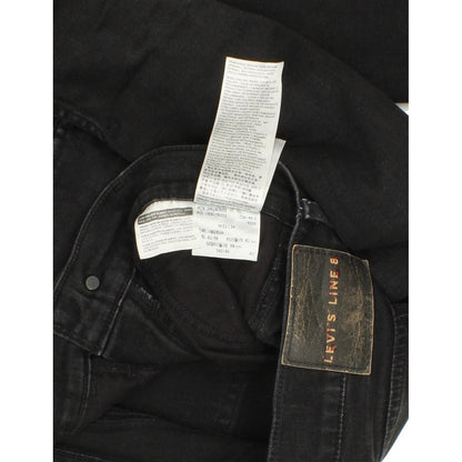 Levi's Line 8 Women Black Skinny Slim Stretch Jeans W32 L34