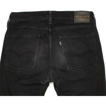 Levi's Line 8 Women Black Skinny Slim Stretch Jeans W32 L34