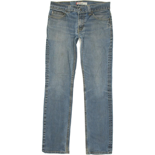 Levi's 511 Men Blue Straight Slim Jeans W32 L32