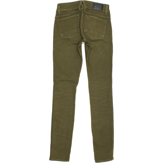 G-Star Women Khaki Skinny Slim Jeans W24 L30
