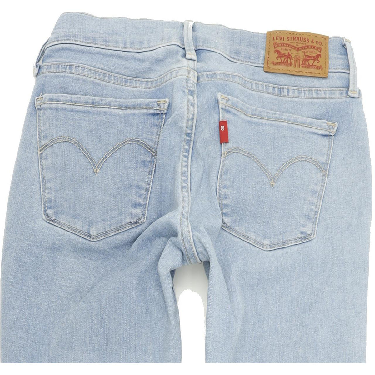 Levi's 710 Women Blue Skinny Slim Stretch Jeans W25 L30