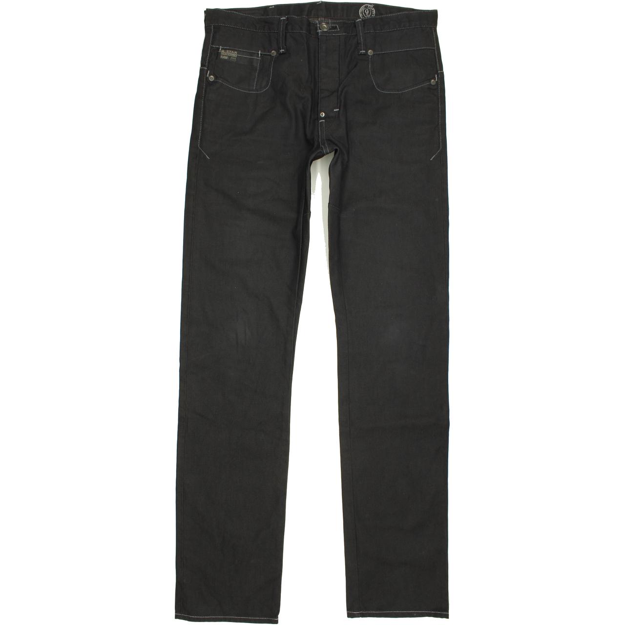 G-Star Laurent Embro Men Blue Straight Slim Jeans W33 L34