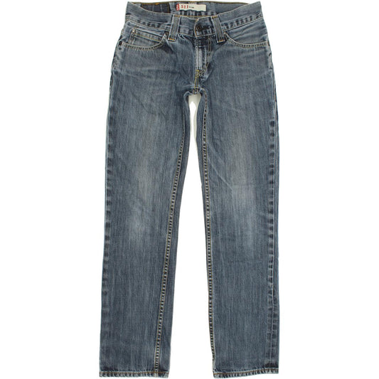Levi's 511 Men Blue Straight Slim Jeans W30 L31