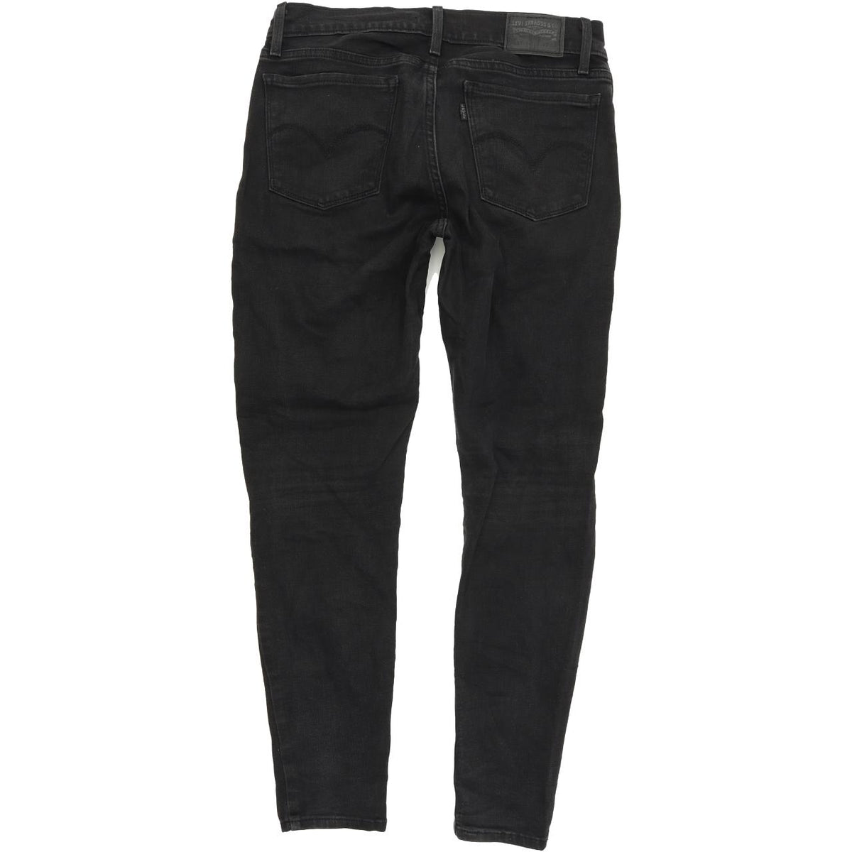 Levi's 710 Women Black Skinny Slim Stretch Jeans W30 L28