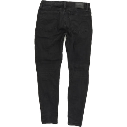 Levi's 710 Women Black Skinny Slim Stretch Jeans W30 L28