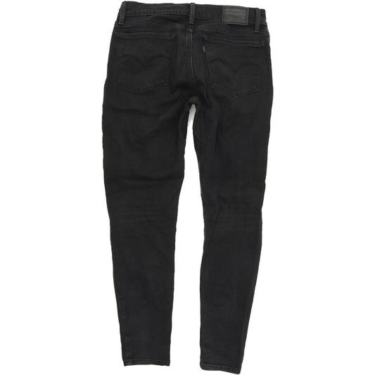 Levi's 710 Women Black Skinny Slim Stretch Jeans W30 L28