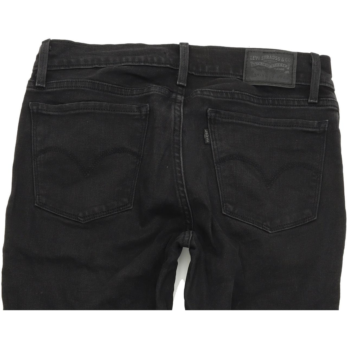 Levi's 710 Women Black Skinny Slim Stretch Jeans W30 L28