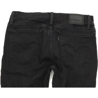 Levi's 710 Women Black Skinny Slim Stretch Jeans W30 L28