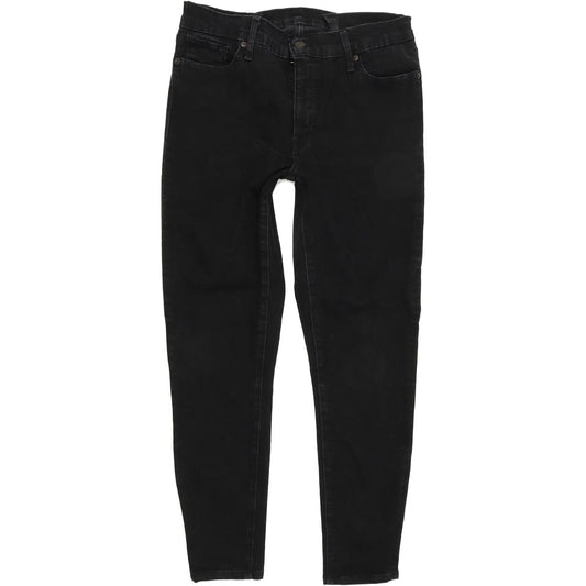 Levi's Men Black Skinny Slim Stretch Jeans W30 L28
