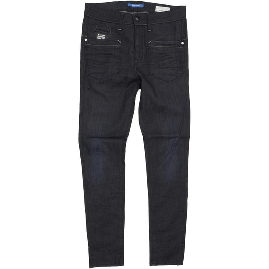 G-Star Low T Blue Tapered Loose Stretch Jeans High Waisted W26 L32
