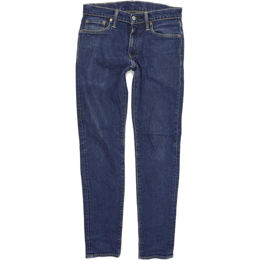 Levi's 512 Men Blue Skinny Slim Stretch Jeans W29 L32