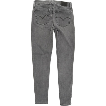 Levi's 710 Women Grey Skinny Slim Stretch Jeans W26 L28