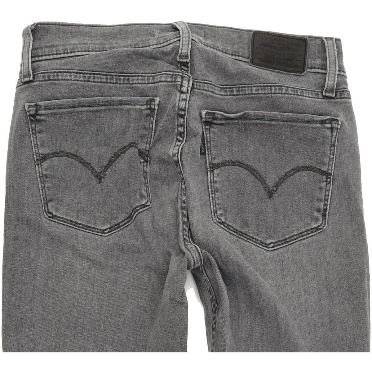 Levi's 710 Women Grey Skinny Slim Stretch Jeans W26 L28