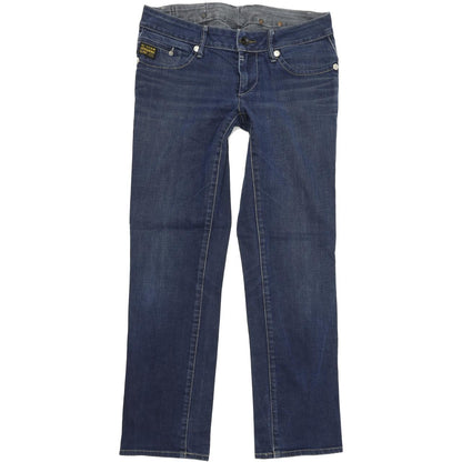G-Star Midge Women Blue Straight Regular Stretch Jeans W30 L30