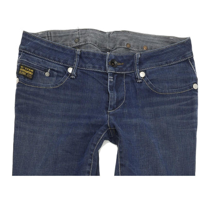 G-Star Midge Women Blue Straight Regular Stretch Jeans W30 L30