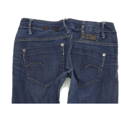 G-Star Midge Women Blue Straight Regular Stretch Jeans W30 L30