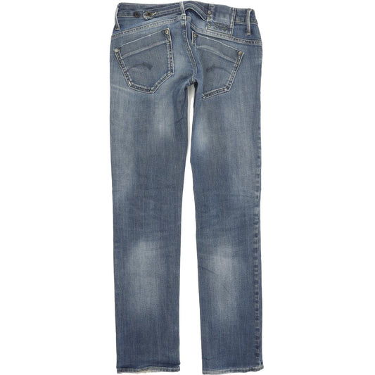 G-Star Midge Women Blue Straight Regular Jeans W27 L32