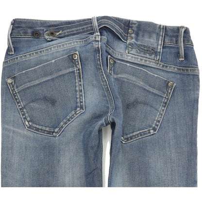 G-Star Midge Women Blue Straight Regular Jeans W27 L32
