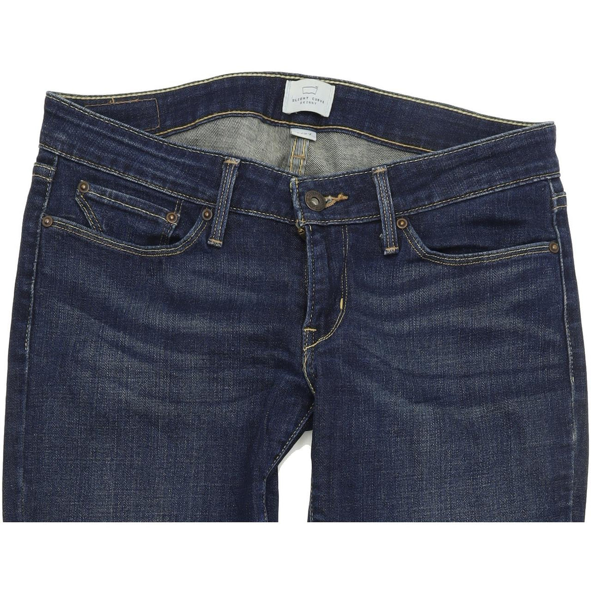 Levi's Slight Curve Women Blue Skinny Slim Stretch Jeans W27 L30