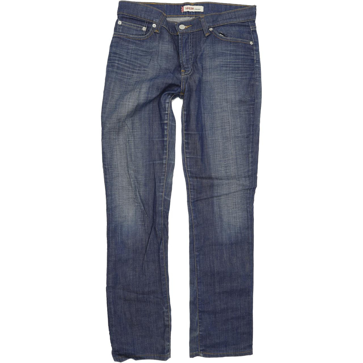 Levi's 528 Women Blue Straight Regular Stretch Jeans W31 L32