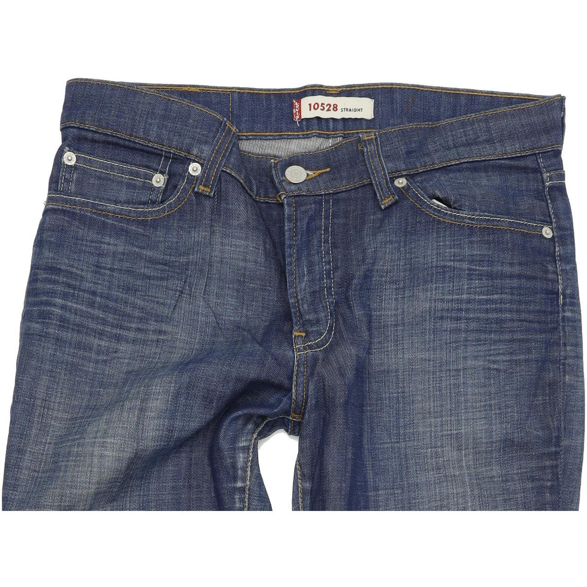 Levi's 528 Women Blue Straight Regular Stretch Jeans W31 L32