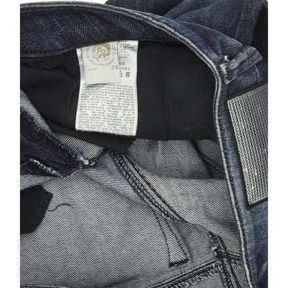Diesel Lowette 008W8 Women Blue Straight Slim Stretch Jeans W28 L30
