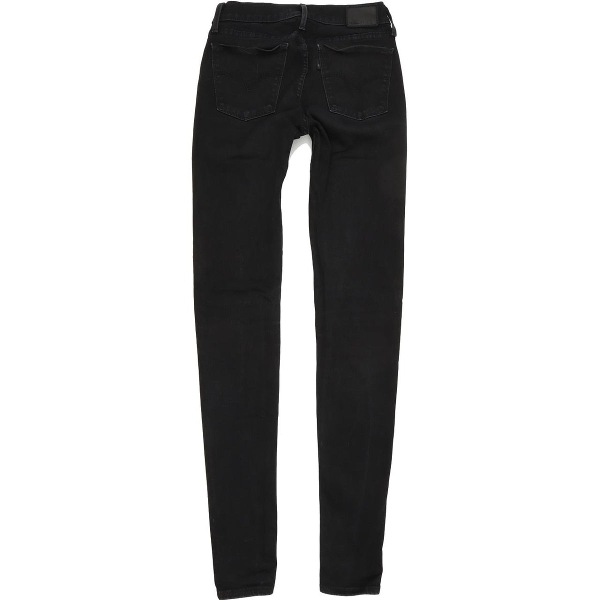 Levi's 710 Women Black Skinny Slim Stretch Jeans W26 L34