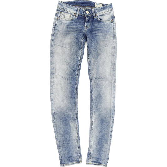 G-Star 3301 Women Blue Skinny Slim Stretch Jeans W26 L32